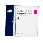 アムロガード,アムロジピン 2.5mg 箱